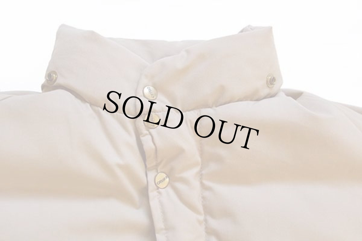 画像3: 70s USA製 CAMP7 ダウンジャケット タン S (3)