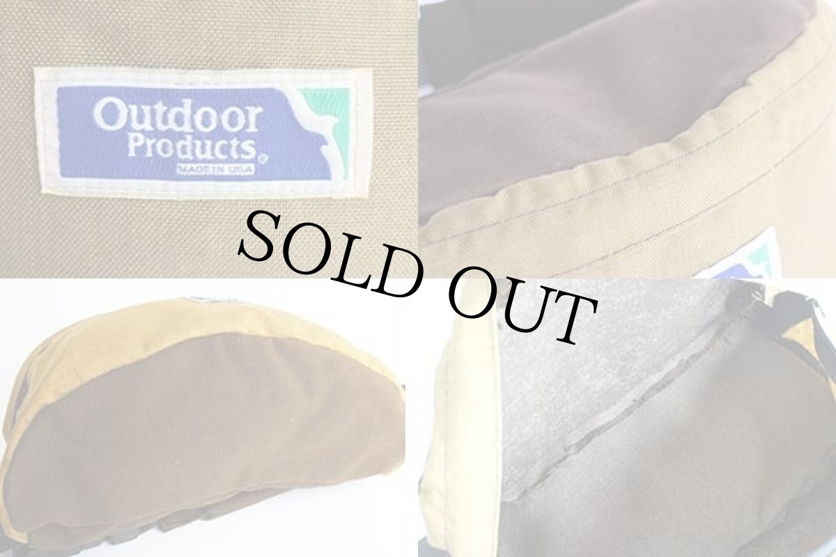 画像3: 80s USA製 OUTDOOR PRODUCTSアウトドアプロダクツ ツートン ナイロン ウエストバッグ (3)