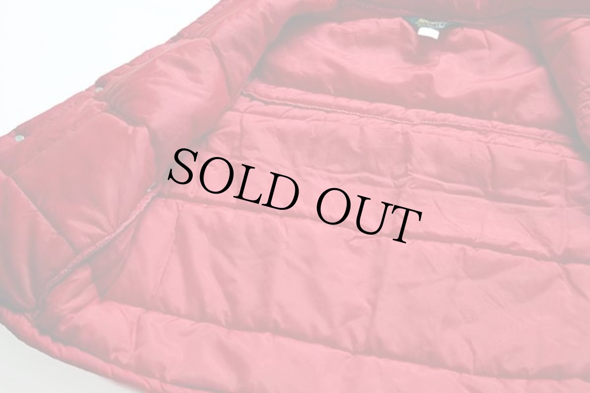 画像5: 70s Swingster STP パッチ付き 中綿入り レーシングベスト 赤 L (5)