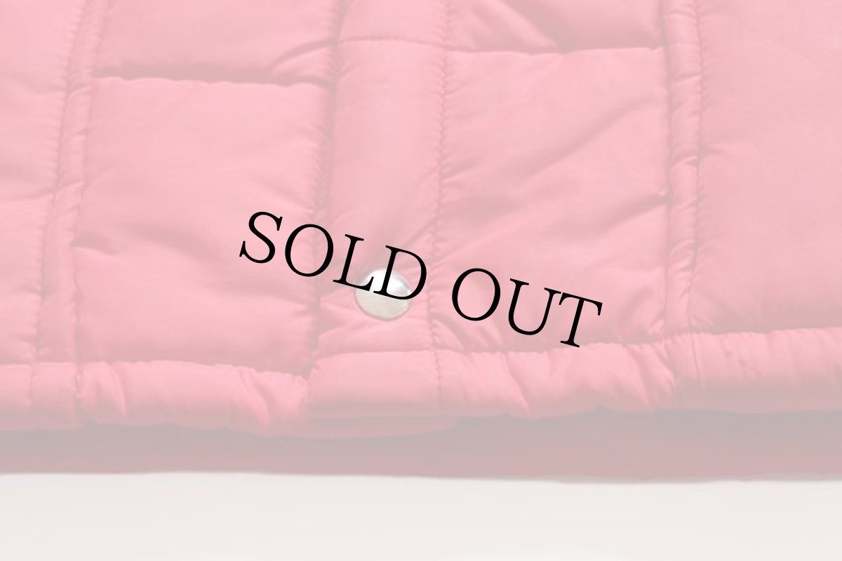 画像6: 70s Swingster STP パッチ付き 中綿入り レーシングベスト 赤 L (6)