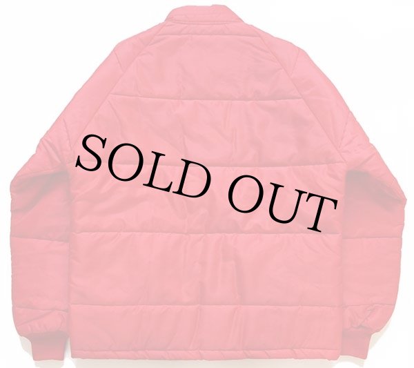 70s Swingster 中綿入り ナイロン レーシングジャケット 赤 M