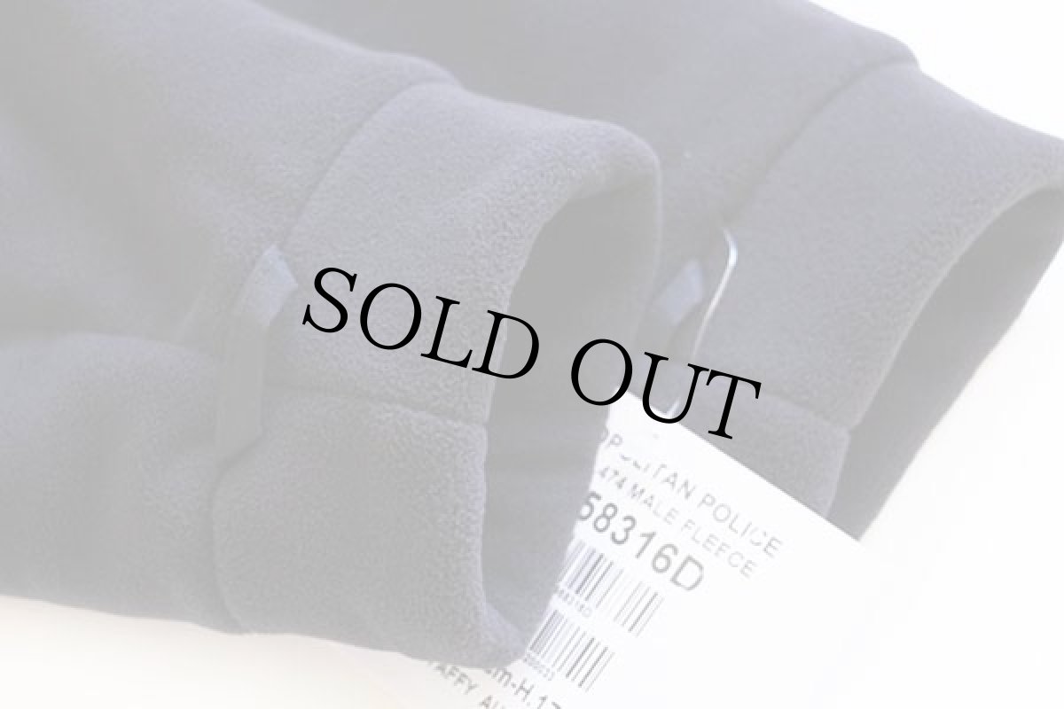 画像8: 未使用★イギリス警察 METROPOLITAN POLICE 474 POLARTEC フリースジャケット 黒 105/179 (8)