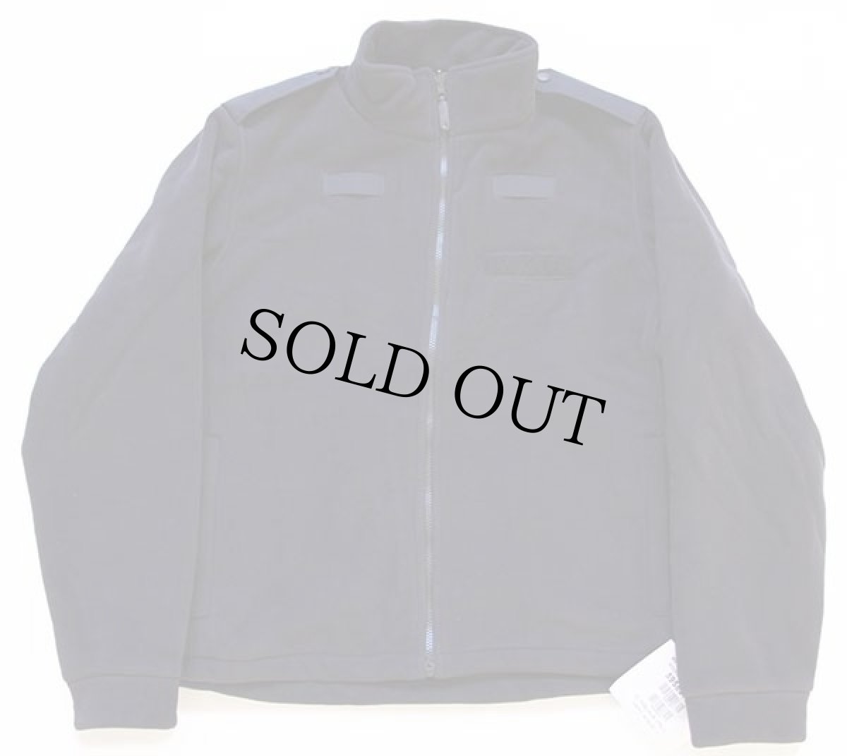 画像2: 未使用★イギリス警察 METROPOLITAN POLICE 474 POLARTEC フリースジャケット 黒 105/179 (2)