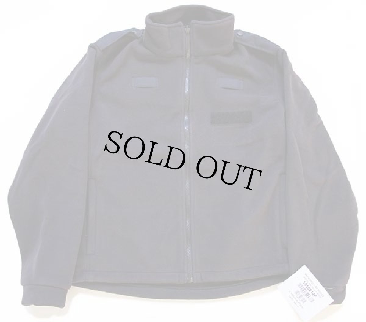 画像2: 未使用★イギリス警察 METROPOLITAN POLICE 474 POLARTEC フリースジャケット 黒 100/173 (2)