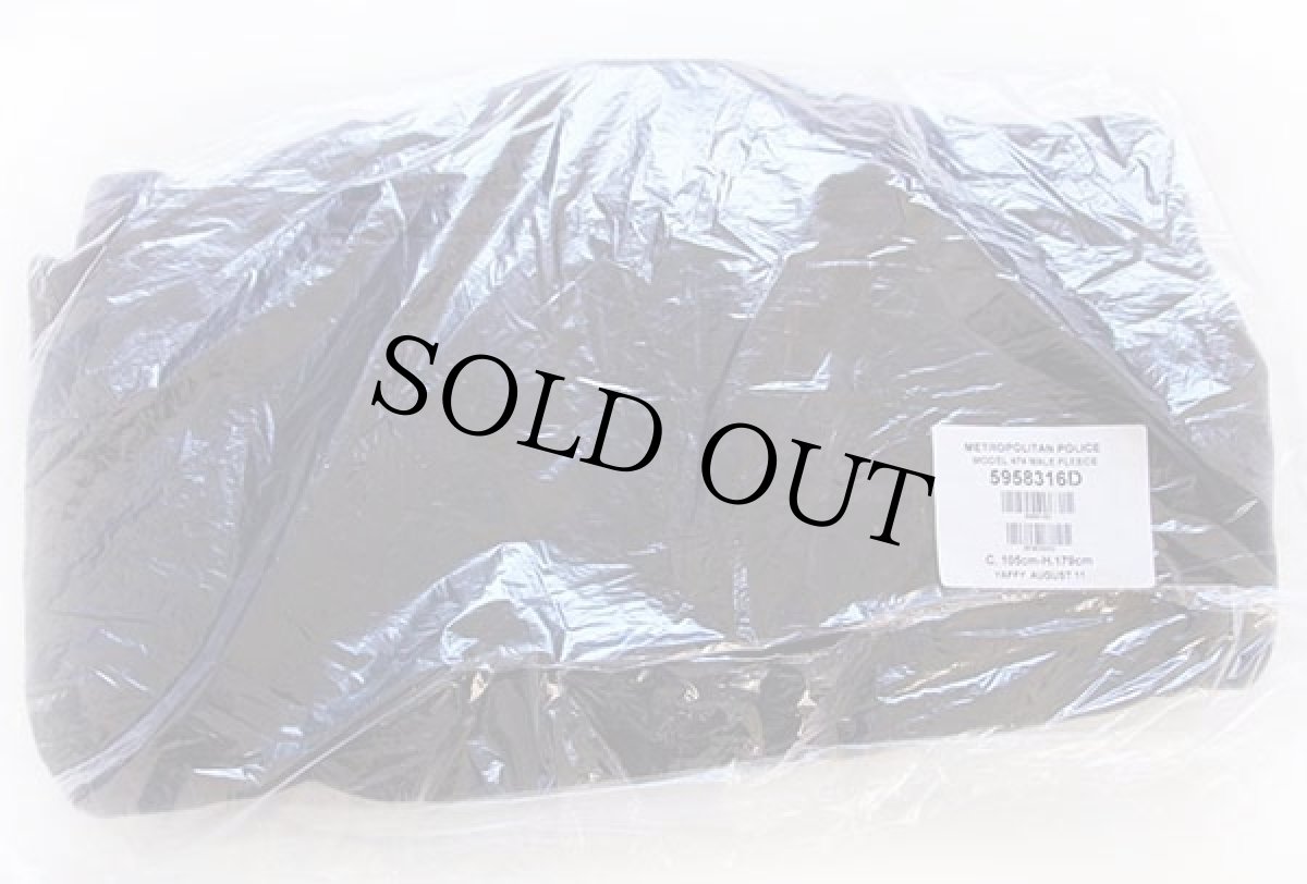 画像9: 未使用★イギリス警察 METROPOLITAN POLICE 474 POLARTEC フリースジャケット 黒 105/179 (9)