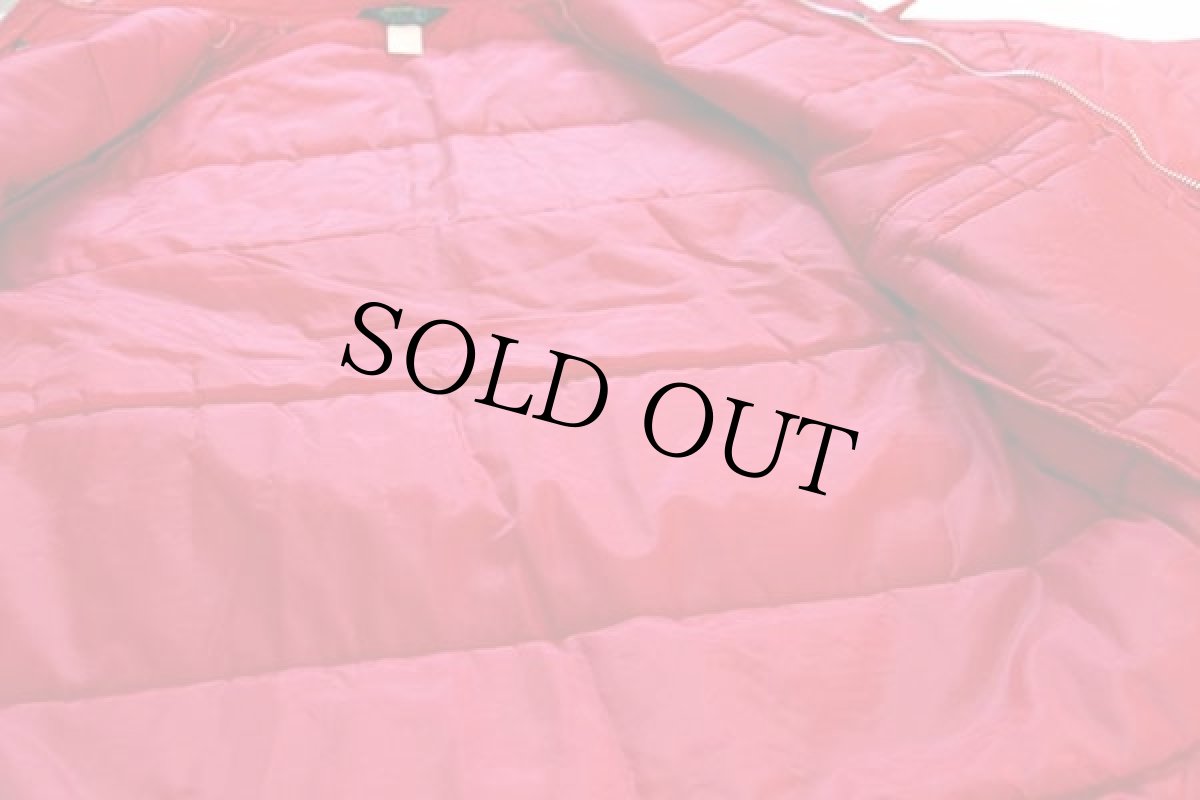 画像5: 70s Swingster BLANEY パッチ付き 中綿入り ナイロン レーシングジャケット 赤 L (5)