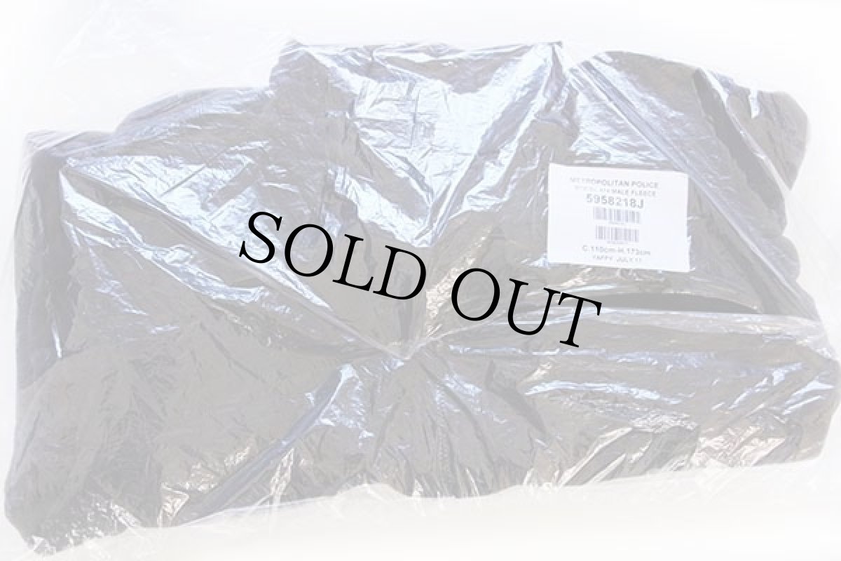 画像9: 未使用★イギリス警察 METROPOLITAN POLICE 474 POLARTEC フリースジャケット 黒 110/173 (9)