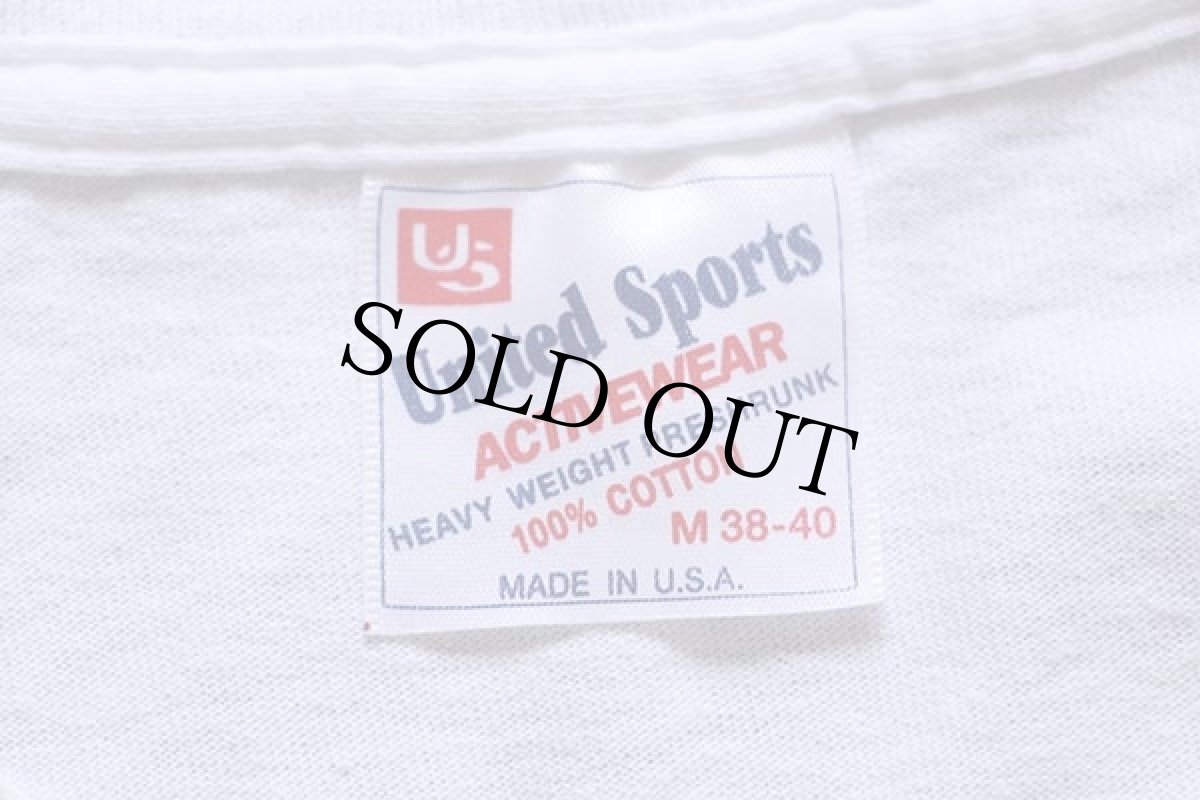 画像3: 90s USA製 STP ロゴ コットンTシャツ 白 M (3)