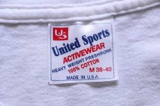 画像3: 90s USA製 STP ロゴ コットンTシャツ 白 M (3)