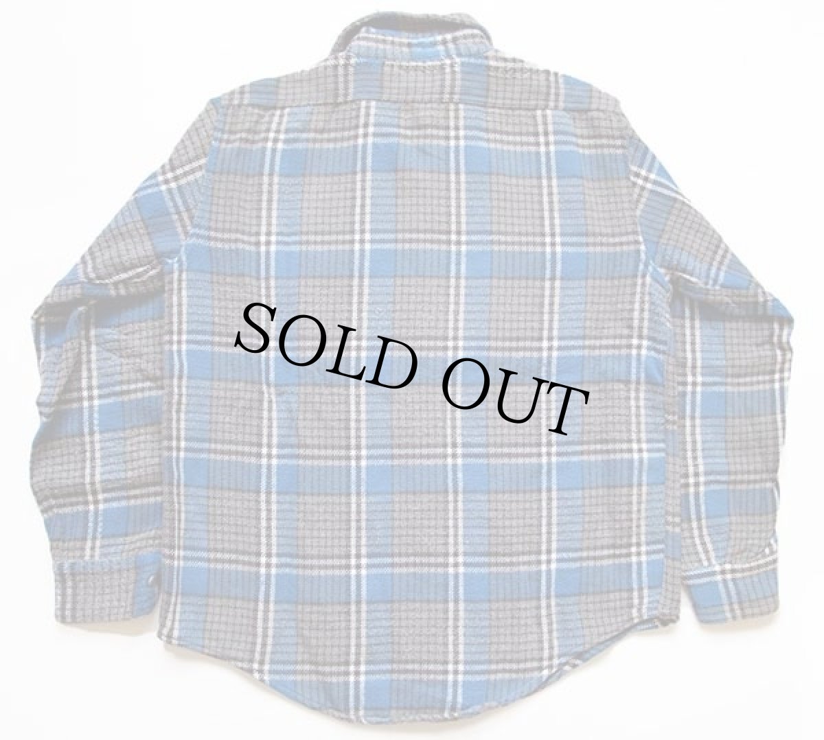 画像2: 60s WINTER King チェック コットン フランネルシャツ (2)
