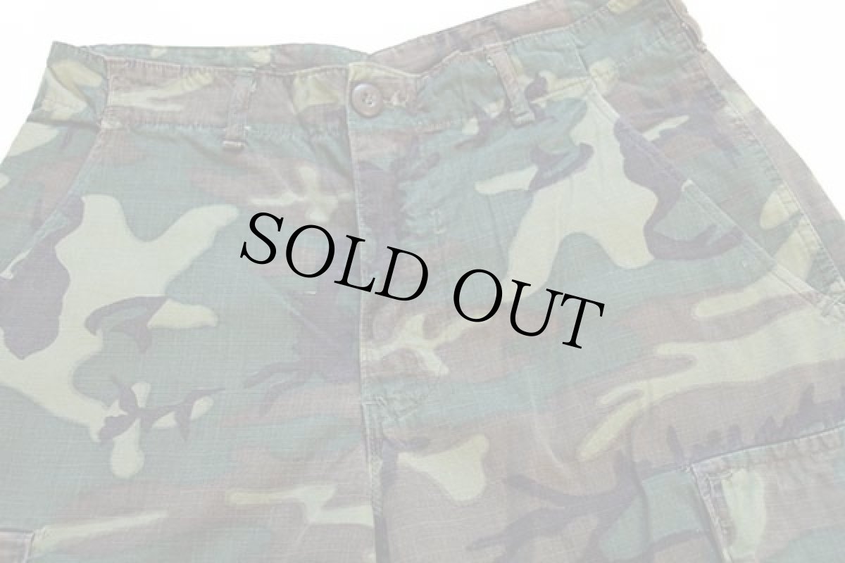 画像4: 60s 米軍 U.S.ARMY ERDL グリーンリーフカモ ジャングルファティーグパンツ S-S (4)