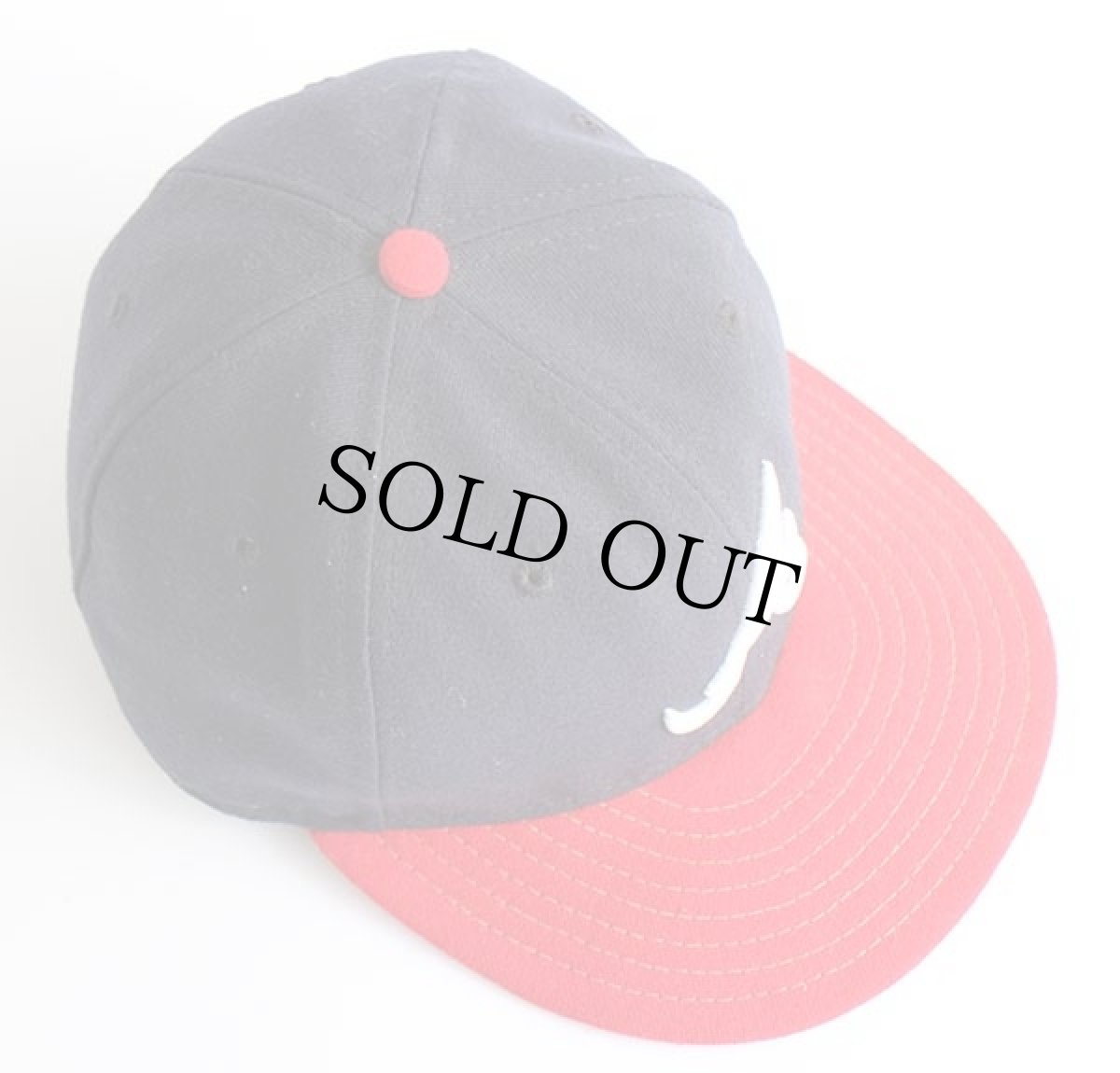 画像3: USA製 NEW ERA 59FIFTY MLB Atlanta Braves 刺繍 ツートン ベースボールキャップ 紺 7 (3)