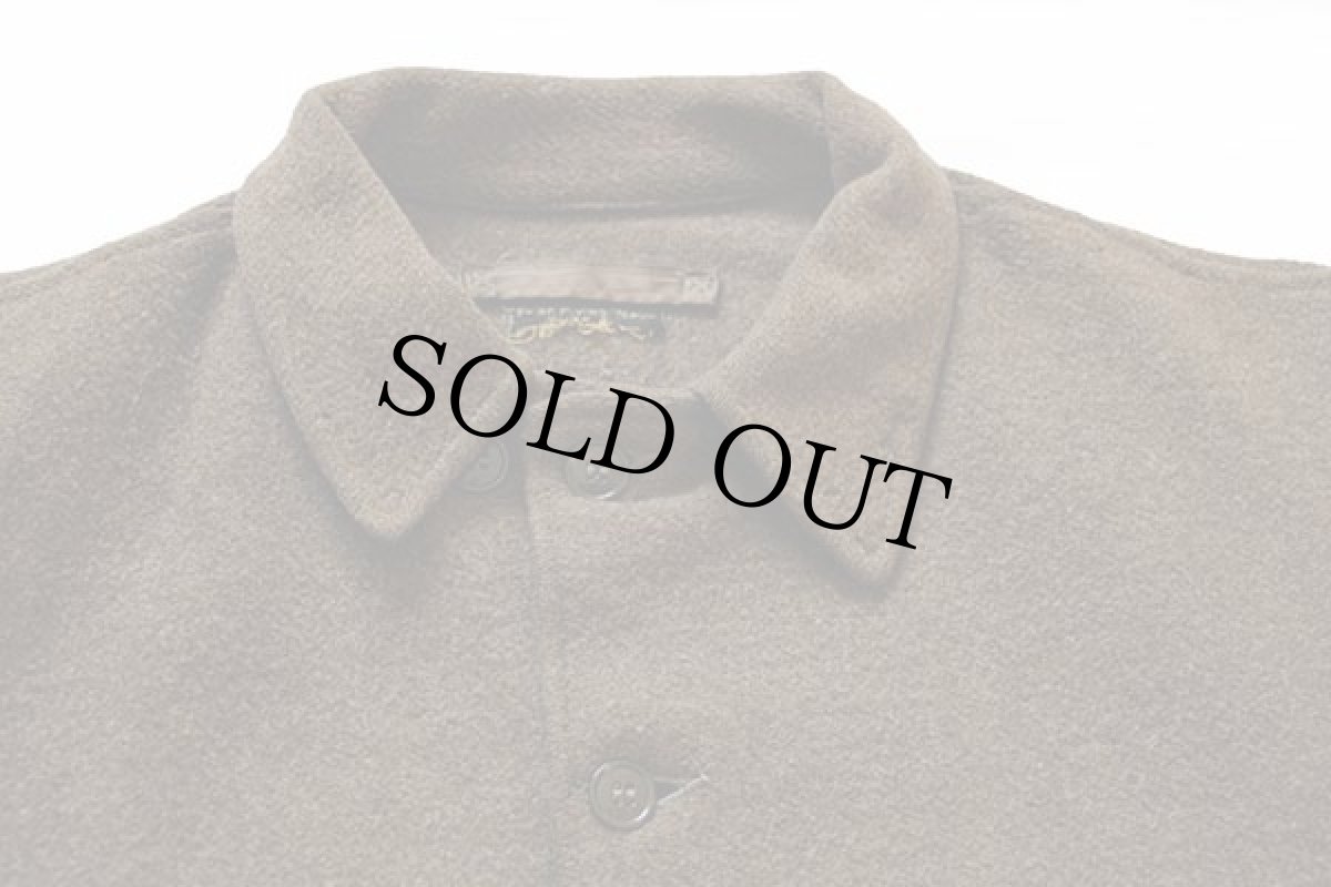 画像3: 40s 米軍 USAF A-1 フライングシャツ ウールジャケット オリーブドラブ (3)