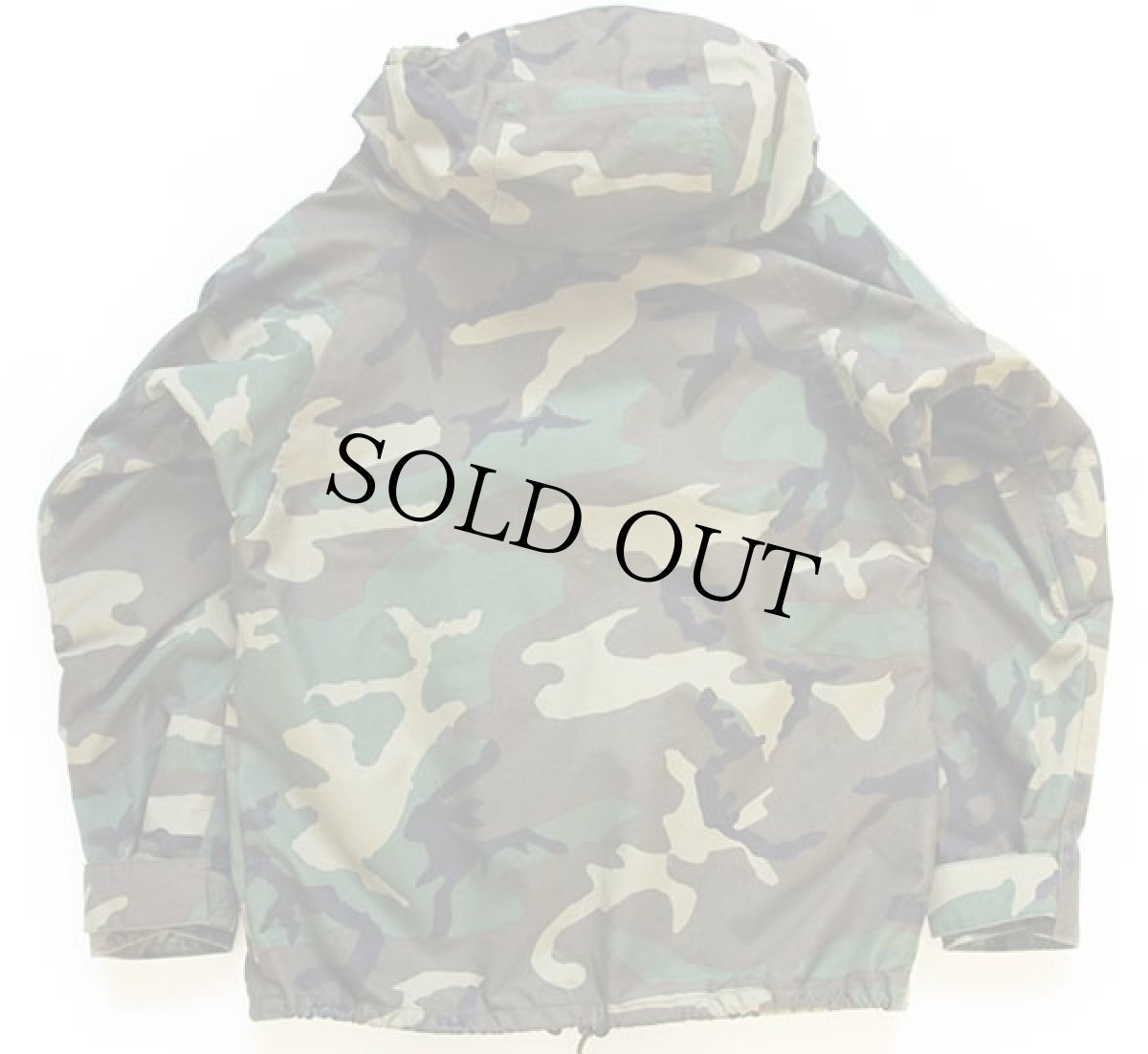 画像2: 80s 米軍 U.S.ARMY ECWCS ウッドランドカモ GORE-TEXゴアテックスパーカー 初期型 S-XS (2)