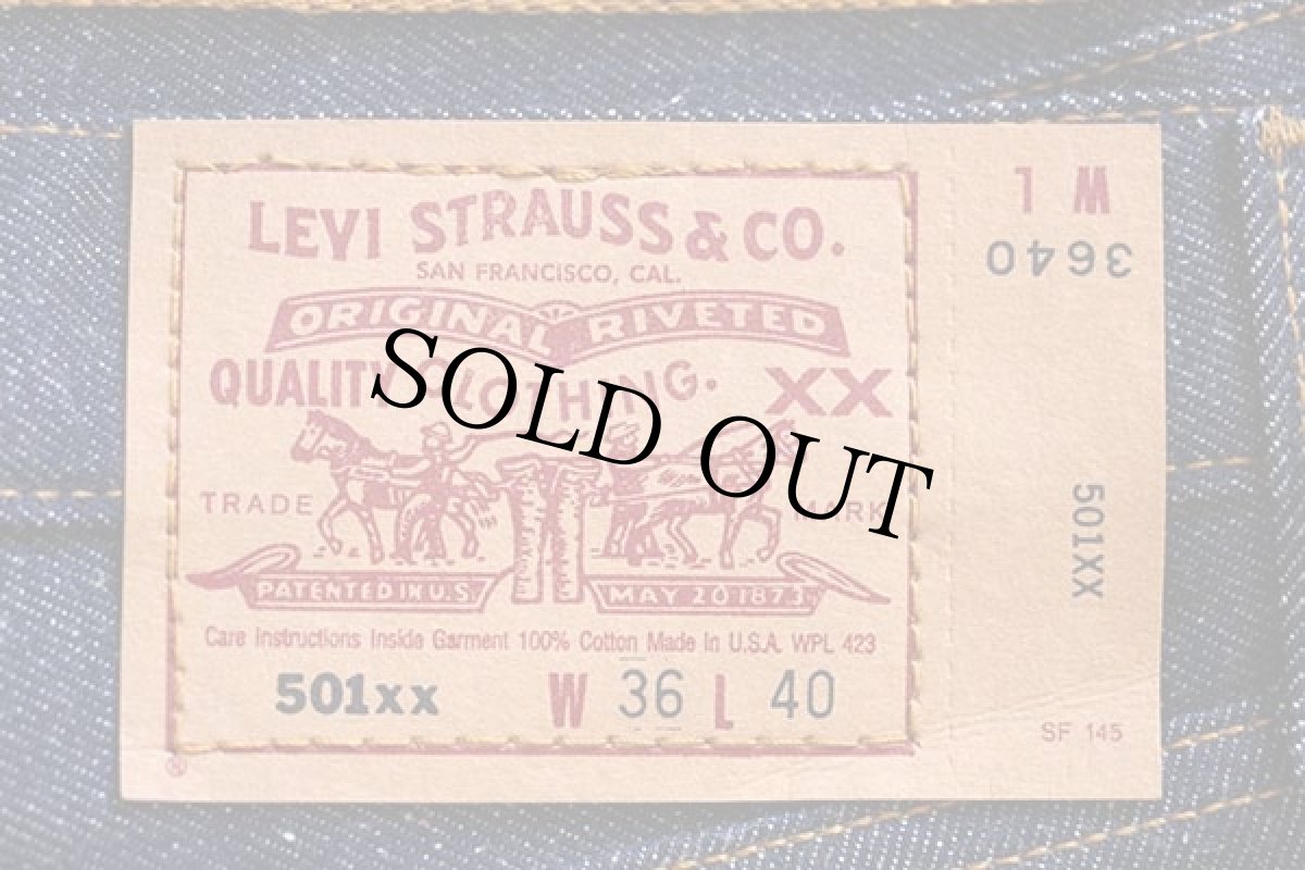画像6: デッドストック★90s USA製 Levi'sリーバイス 501 デニムパンツ w36 L40 (6)