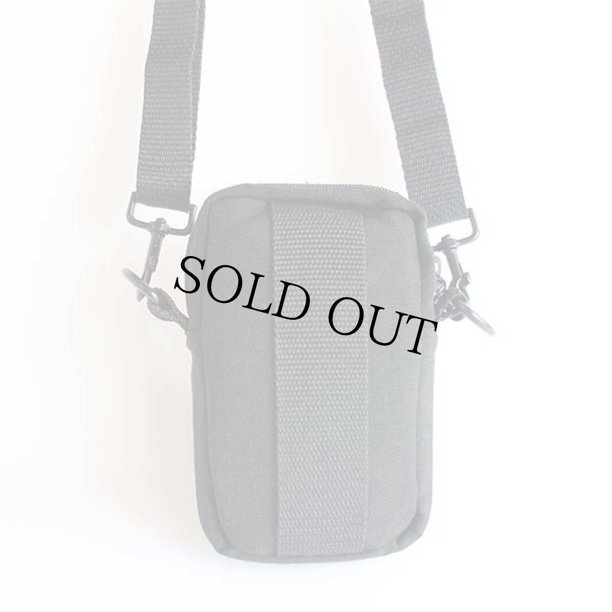 画像3: 90s USA製 L.L.Bean 2WAY ナイロン ショルダー ポーチ 黒×赤 (3)