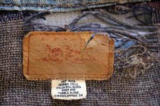 画像4: 70s USA製 Levi'sリーバイス 70505 ブランケットライナー デニムジャケット ボロ (4)