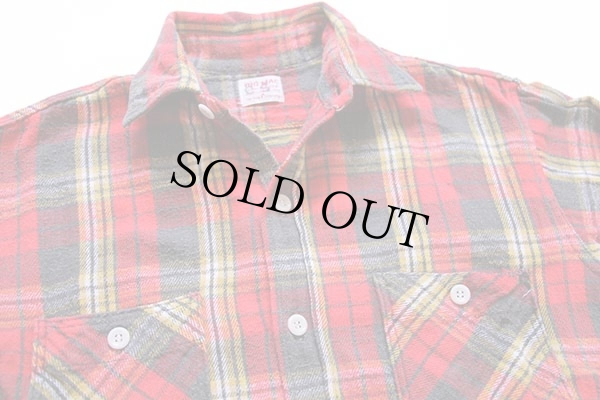 画像3: 60s Penneys BIGMACビッグマック チェック コットン フランネルシャツ M (3)