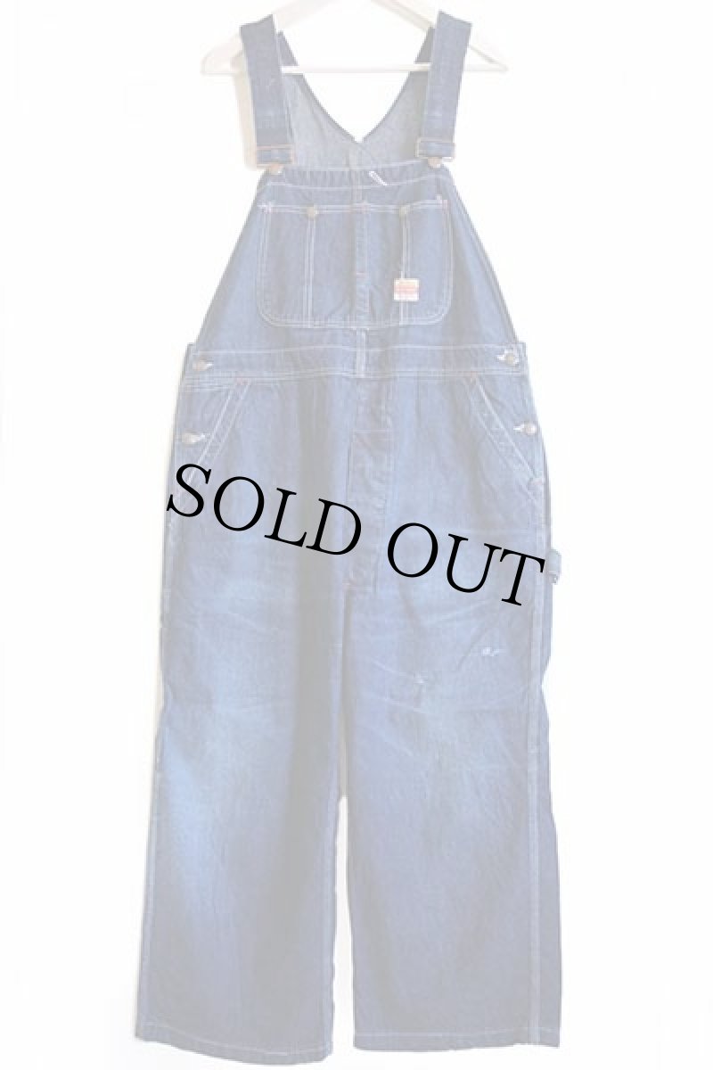 画像2: 50s USA製 PENNEY'S PAYDAY インディゴ デニム オーバーオール (2)