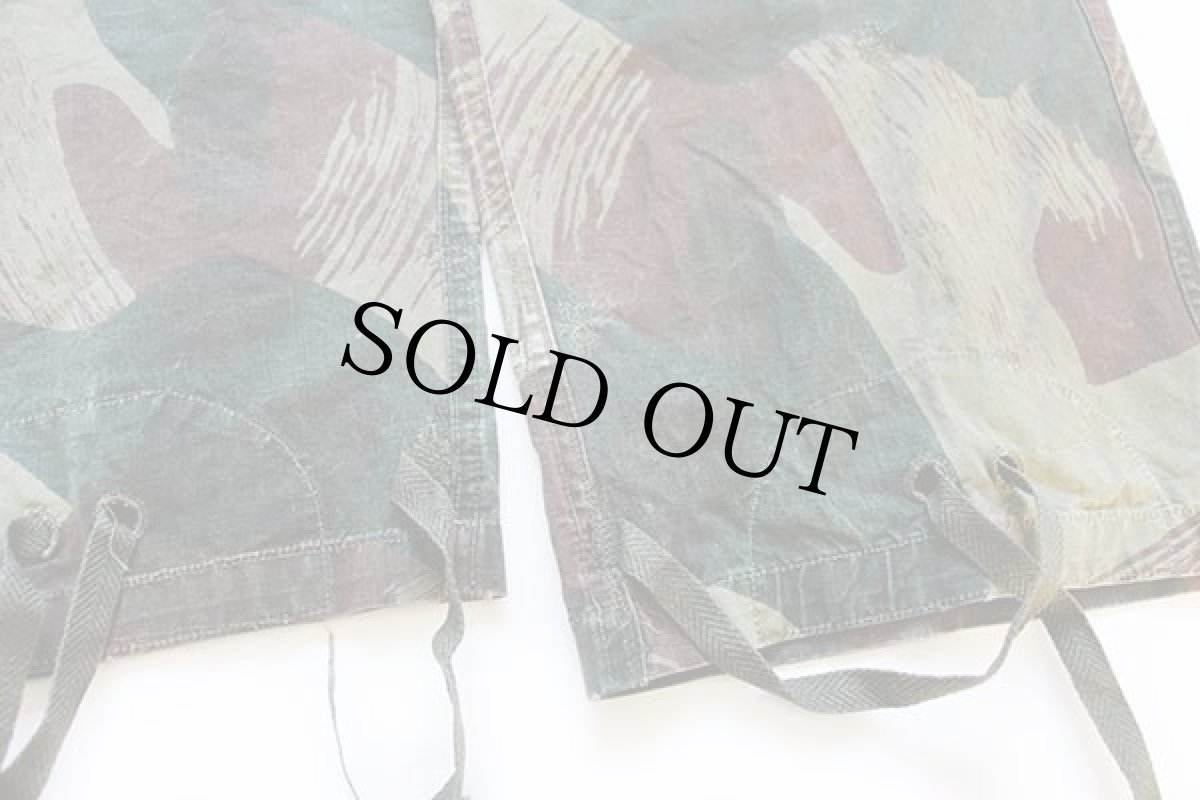 画像8: 50s ベルギー軍 ブラッシュカモ トラウザーズ 3 (8)