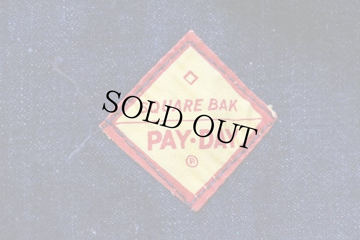 画像6: 50s USA製 PENNEY'S PAYDAY インディゴ デニム オーバーオール (6)