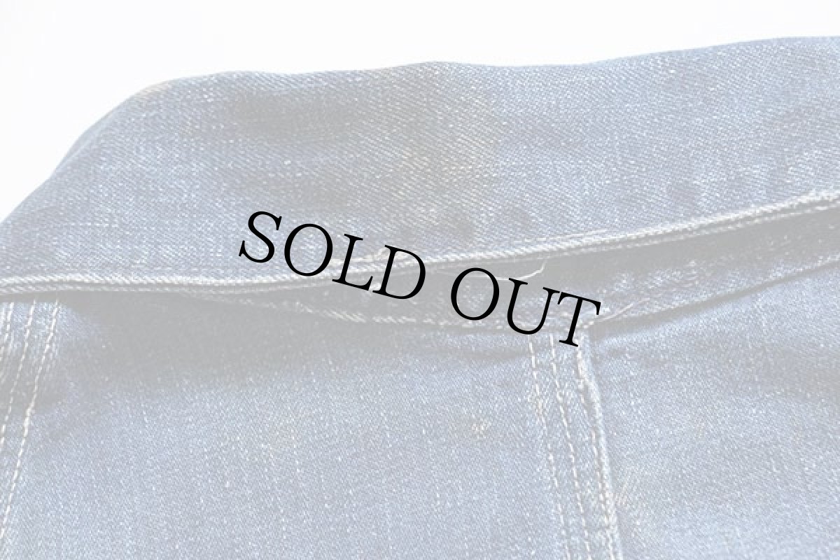 画像10: 50s PENNEY'S PAYDAY インディゴ デニム カバーオール (10)