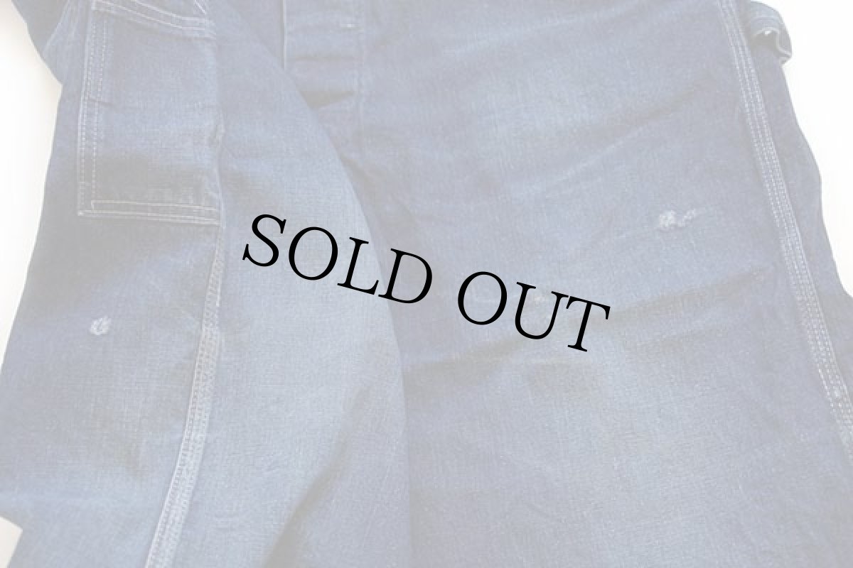 画像11: 50s USA製 PENNEY'S PAYDAY インディゴ デニム オーバーオール (11)