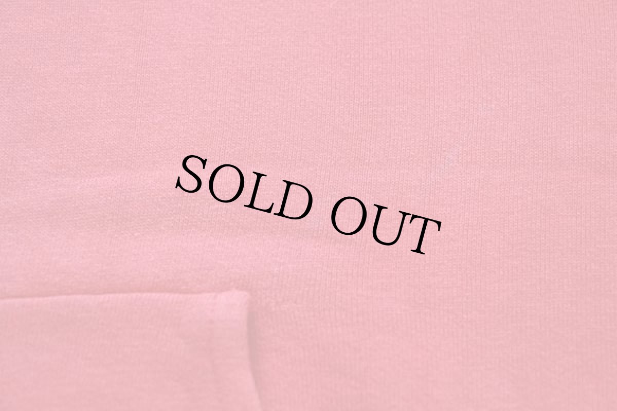 画像5: 60s UNKNOWN 無地 コットン スウェットパーカー 赤 (5)