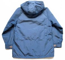 画像2: 70s Woolrichウールリッチ タータンチェック ウールライナー マウンテンパーカー SL BLUE M (2)