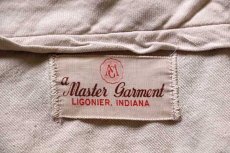 画像6: 50s Master Garment パッチワーク リペア HBT ヘリンボーンツイル ワークパンツ ボロ グレー w34 (6)