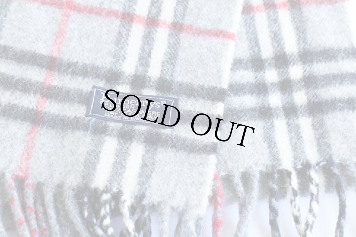 画像3: 英国製 Burberrysバーバリー タータンチェック カシミヤ マフラー (3)