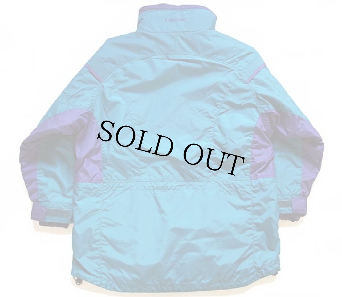 画像2: 90s Columbiaコロンビア Gizzmo ライナー付き ツートン 切り替え ナイロンジャケット W-L (2)