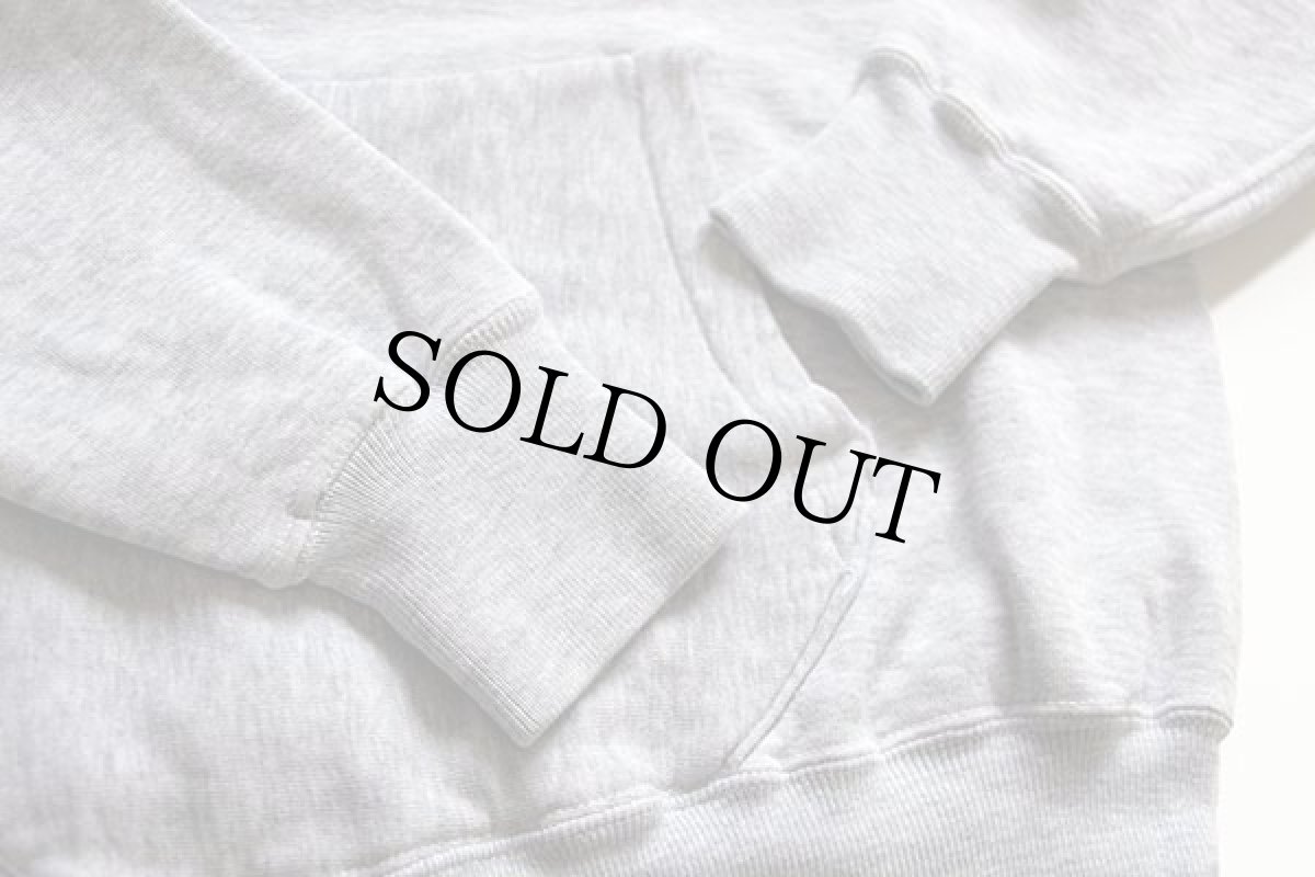 画像5: 50s SEARS PILGRIMピルグリム 無地 コットン スウェットパーカー 杢グレー M (5)