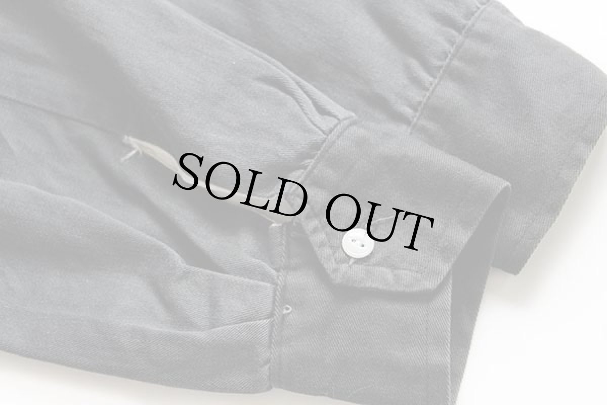 画像7: 60s QUINHON タイガー ドラゴン刺繍 ベトジャン 黒 フェード (7)