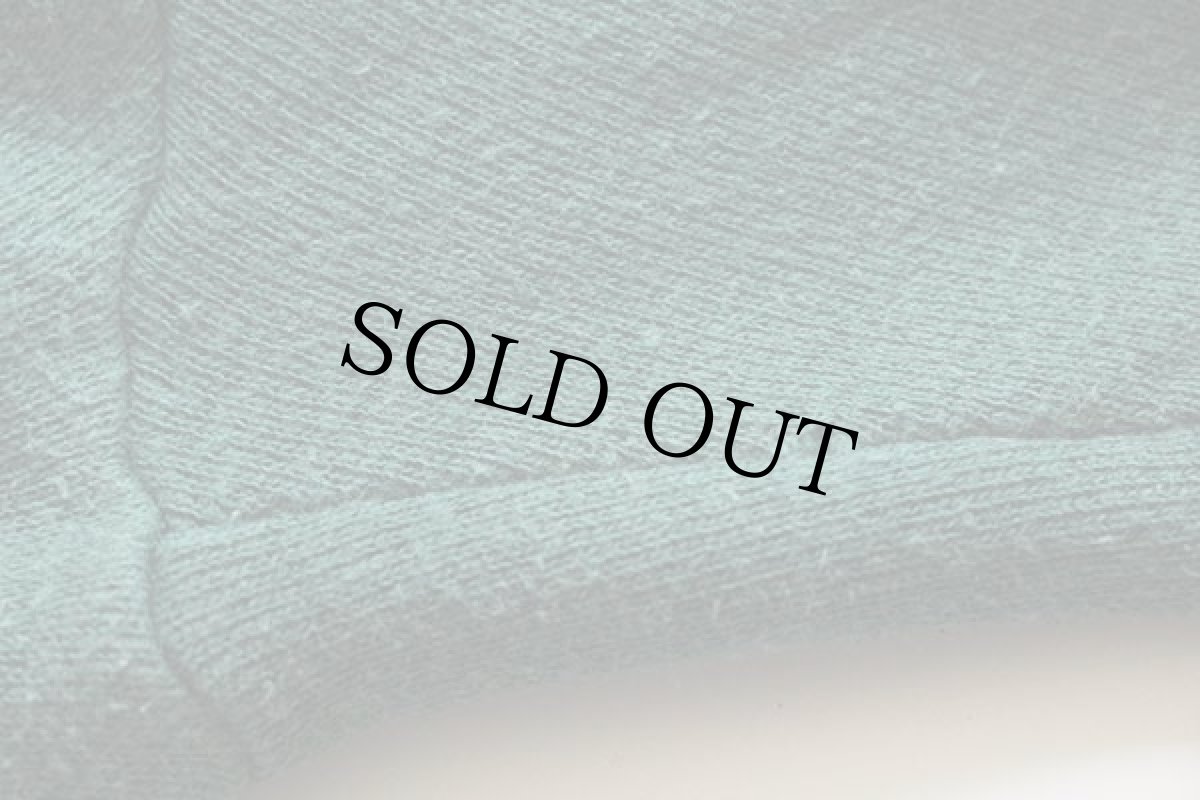 画像7: 50s SEARS 無地 コットン スウェットパーカー 緑 フェード L (7)