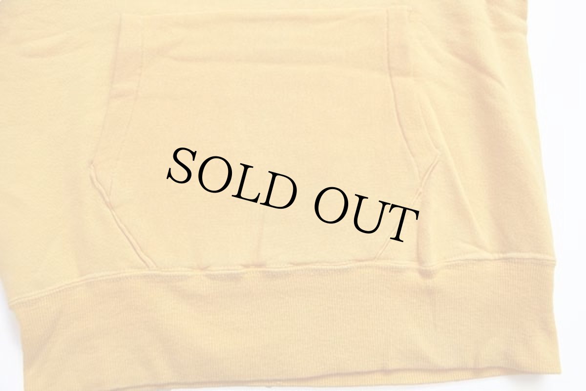 画像6: 50s SEARS PILGRIMピルグリム 無地 コットン スウェットパーカー 黄 M (6)