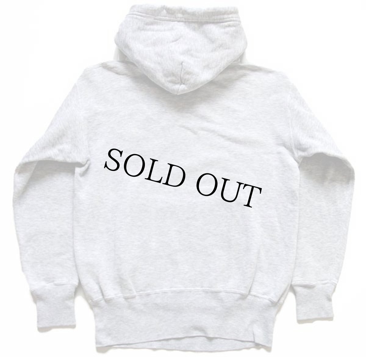 画像2: 50s SEARS PILGRIMピルグリム 無地 コットン スウェットパーカー 杢グレー M (2)