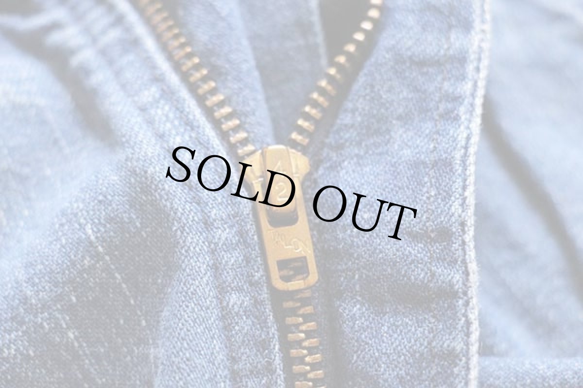 画像7: 70s Leeリー インディゴ デニム ペインターパンツ w31 (7)