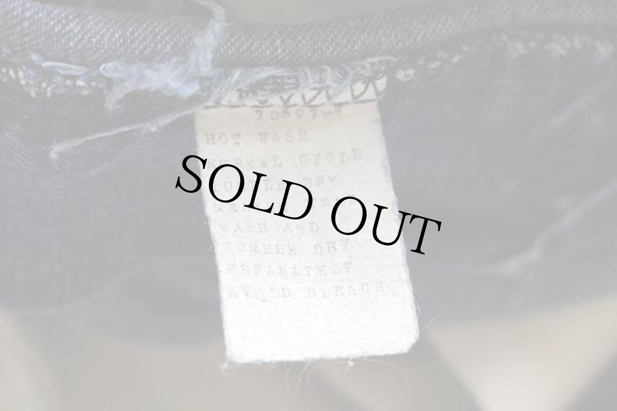 画像6: 70s Leeリー インディゴ デニム ペインターパンツ w31 (6)