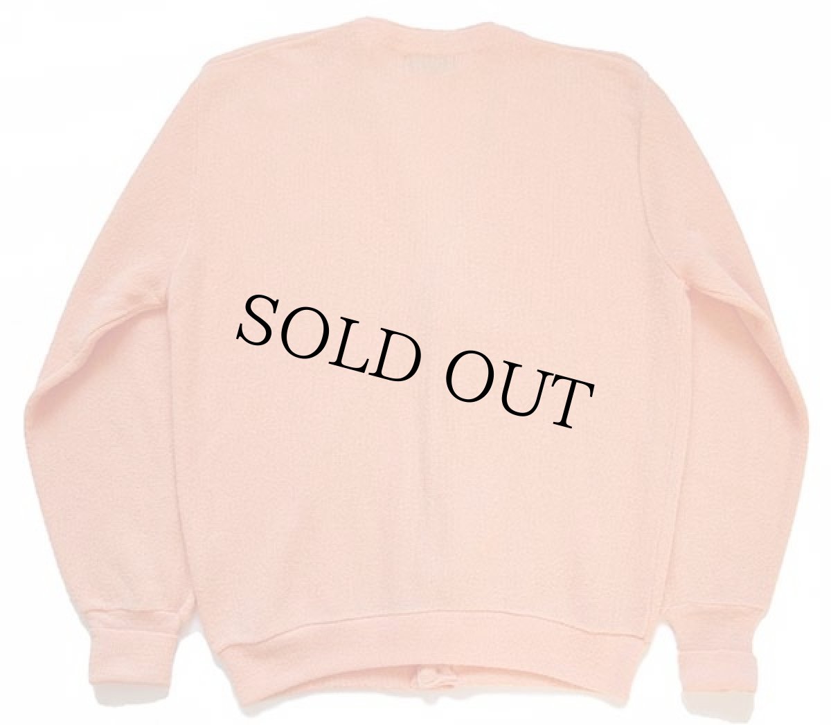 画像2: 70s USA製 IZOD LACOSTE ラコステ ワンポイント アクリルニット カーディガン サーモンピンク L (2)