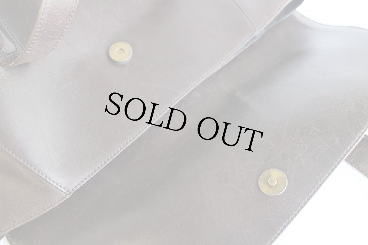 画像7: イタリア製 COACH オールド コーチ レザー ハンドバッグ 焦げ茶★9103 (7)