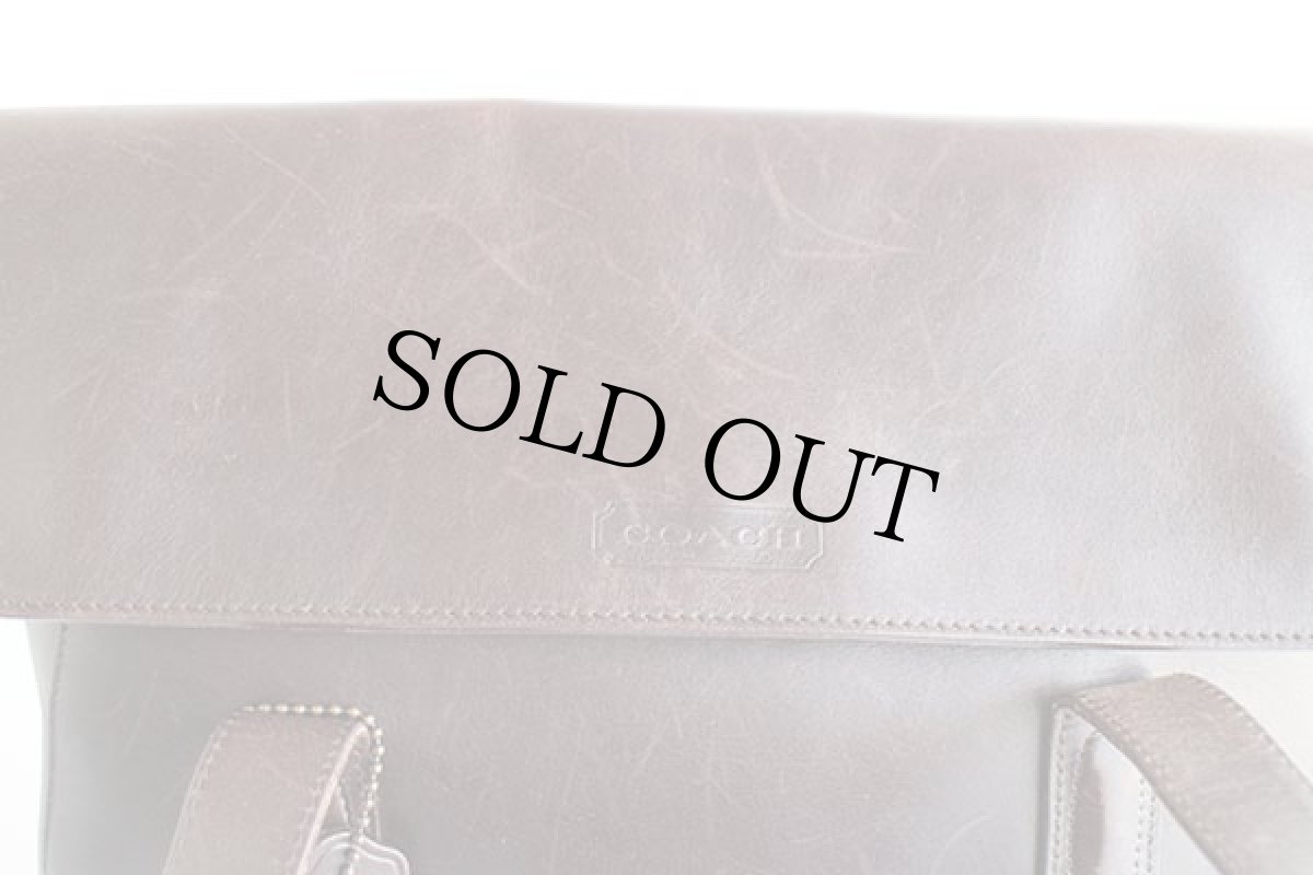 画像8: イタリア製 COACH オールド コーチ レザー ハンドバッグ 焦げ茶★9103 (8)