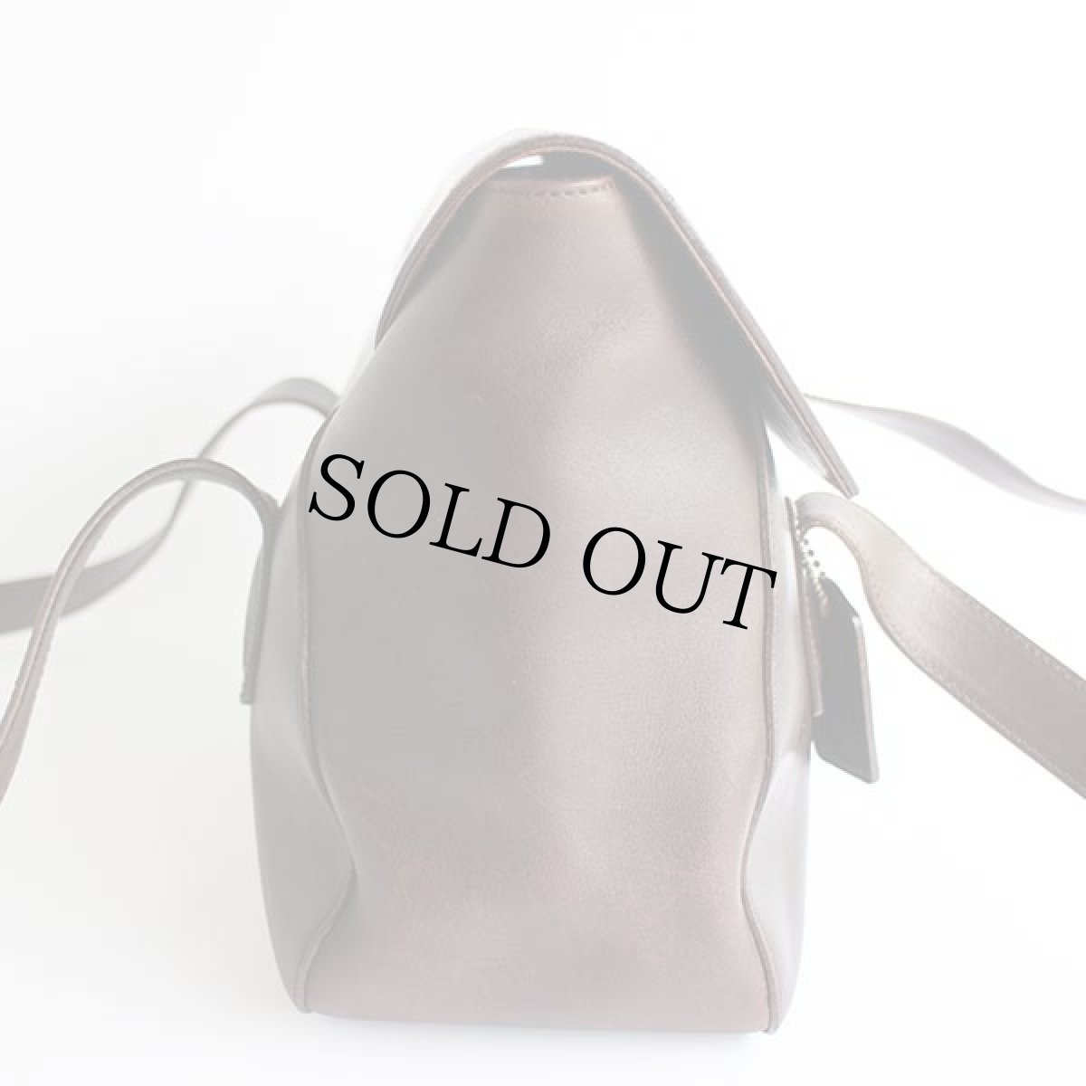 画像4: イタリア製 COACH オールド コーチ レザー ハンドバッグ 焦げ茶★9103 (4)