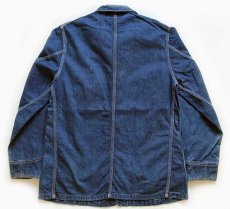 画像2: 60s USA製 Leeリー 91-J JELT DENIMジェルトデニム カバーオール 40 (2)