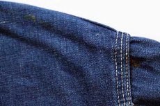画像8: 60s USA製 Leeリー 91-J JELT DENIMジェルトデニム カバーオール 40 (8)