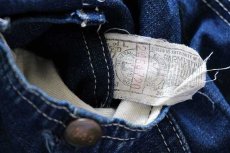 画像6: 60s USA製 Leeリー 91-J JELT DENIMジェルトデニム カバーオール 40 (6)