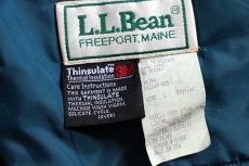 画像4: 90s USA製 L.L.Bean チロリアンテープ マルチカラー Thinsulate 中綿入り ナイロン アノラックパーカー (4)