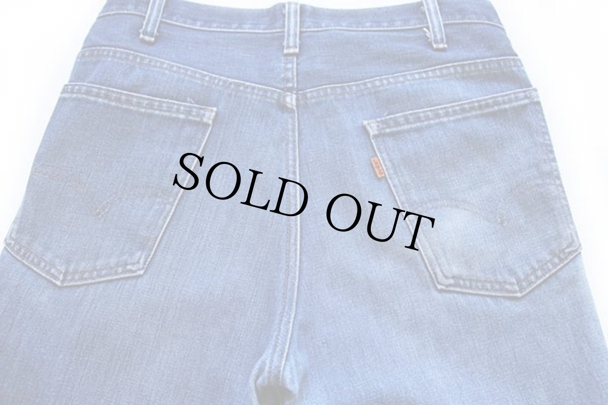 画像5: 70s USA製 Levi'sリーバイス 646 シングル 66前期 デニムパンツ w34★ベルボトム (5)