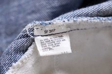 画像6: 80s USA製 Levi'sリーバイス 646 カットオフ デニムパンツ w34★ベルボトム (6)