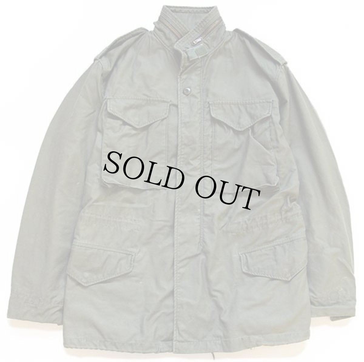 画像2: 70s 米軍 U.S.ARMY M-65 フィールドジャケット オリーブグリーン S-R (2)